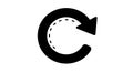 Reload Refresh Undo Cycle Arrow Icon Royalty Free Stock Photo
