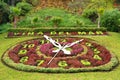 Reloj de Flores Flower clock in Vina del Mar Chile Royalty Free Stock Photo