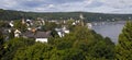 Remagen and the Rhine in Germany Royalty Free Stock Photo