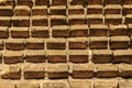 Remaining of brick wall