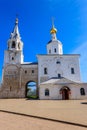 Remaining part of Prince`s palace of Andrey Bogolyubsky Ã¢â¬â the so-called Staircase Tower and Church of the Nativity of the Hol