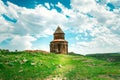 Remaining walls which once surrounded great city of Ani. Ani was one of the biggest cities in medieval Armenia but now is just