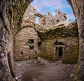 Remainings ruins of O\'Brien\'s castle Inisheer Aran Islands