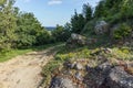 Remainings of Thracian Temple Complex of Starosel, Bulgaria Royalty Free Stock Photo