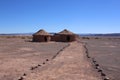 Remains of Aldea de Tulor, the ancient settlement in Antofagasta region, Chile