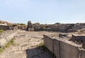 Remains of an amphitheater in the ruins of the Greek - Roman city of the 3rd century BC - the 8th century AD Hippus - Susita on