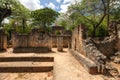 Remains of ancient african city Gede Gedi in Watamu, Kenya wit Royalty Free Stock Photo