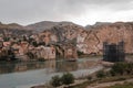 Remains of ancient buildings in Hasankeyf, Turkey