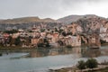 Remains of ancient buildings in Hasankeyf, Turkey