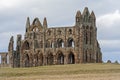 View of ancient gothic abbey ruins