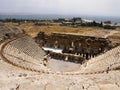 Remains of ancient Greek theater Royalty Free Stock Photo