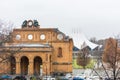 Remains of Anhalter Bahnhof, a former railway terminus in Berlin, Germany