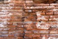 Remains of an antique brick structure Royalty Free Stock Photo
