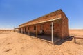 Ruins of Beresford Station at the former Old Ghan railway South Australia