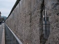 Remains of the Berlin Wall in Berlin, Germany.