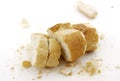 Remains of bread Royalty Free Stock Photo