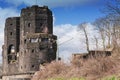 The remains of the Bridge at Remagen Royalty Free Stock Photo