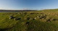 Bronze Age burial mound at Llyn Brenig Reservoir Wales