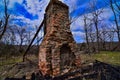 Snelson Brinker cabin trail of tears national historic trail missouri Royalty Free Stock Photo