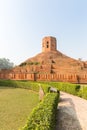 Remains of Chaukhandi Stupa Sarnath, Varanasi, Uttar Pradesh