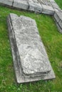 Remains of the Church of the Trinity of the Life-Giving in the Fields on the Theater Passage in Moscow.