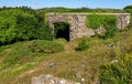 Remains of Dunraven Castle - South Wales, United Kingdom
