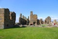 Historic stone ruins of Scottish palace