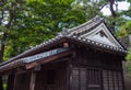 The remains of Edo Castle in Tokyo - Doshin bansho guardhouse Royalty Free Stock Photo