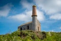 Cornish engine house Royalty Free Stock Photo