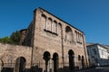 The remains of the facade of the Palace of Theodoric in Ravenna