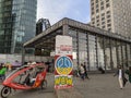 Remains of a former Berlin Wall on Potsdamer square