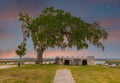 Remains of Fort Frederica Royalty Free Stock Photo