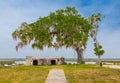 Remains of Fort Frederica Royalty Free Stock Photo
