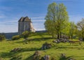 Remains of the fort Sokolac in Brinje Royalty Free Stock Photo