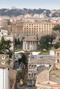 Forum Boarium, Temple of Hercules Victor, Rome, Italy, Europe Royalty Free Stock Photo