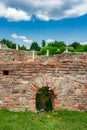 Remains of Roman city of Gamzigrad, Felix Romuliana in Serbia