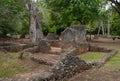 Remains of Gede, in Kenya, Africa Royalty Free Stock Photo