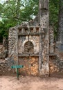 Remains of Gede, in Kenya, Africa Royalty Free Stock Photo