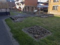 The remains of the historic St Marys, Blackfriars in Ipswich