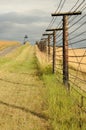 Remains of iron curtain