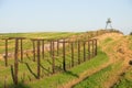 Remains of iron curtain in southern Moravia, Czech Republic.