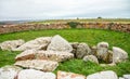 Remains of Les Monts Grantez neolitic tomb, bailiwick of Jersey, Channel Islands