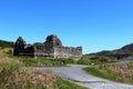 Remains of Loch Doon castle, Carrick, Scotland Royalty Free Stock Photo