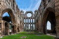 The ruins of the Elgin cathedral
