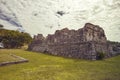 Remains of the Mayan complex of Tulum in Mexico