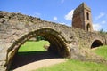 Remains of the medieval Exe Bridge