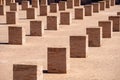 Remains of the Mihrab Area of Koutoubia Mosque, Marrakech, Morocco Royalty Free Stock Photo