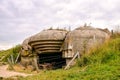 Remains of the Mulberry harbour in Normandy France, Europe Royalty Free Stock Photo