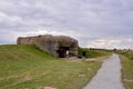 Remains of the Mulberry harbour in Normandy France, Europe Royalty Free Stock Photo