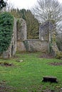 The Remains of a old church in England